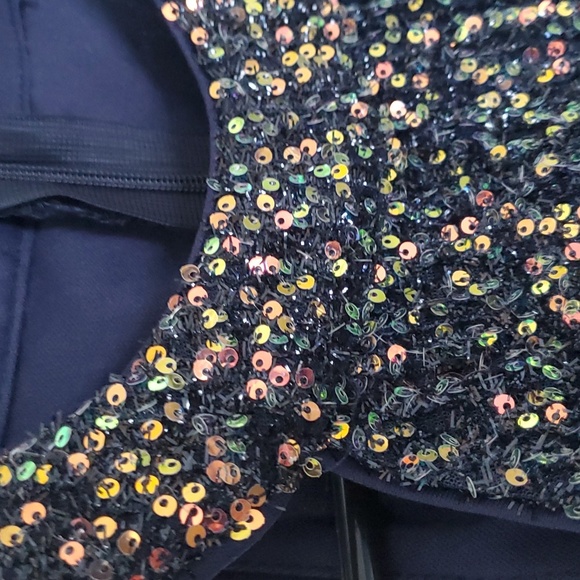 "Sexy Sequin Mini Dress Size XSmall – Sparkly Party / Celebration Outfit" - Picture 3 of 11